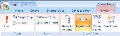 Microsoft Office Access 2007 Fluent Ribbon