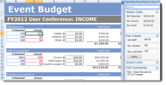 Microsoft Excel Add-in Powerpane - Compatible with Excel 2007, Excel 2010, and 2007 Excel spreadsheets