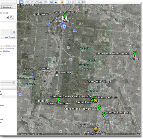 Google Earth Map