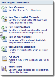 excel 97-2003 file extension
